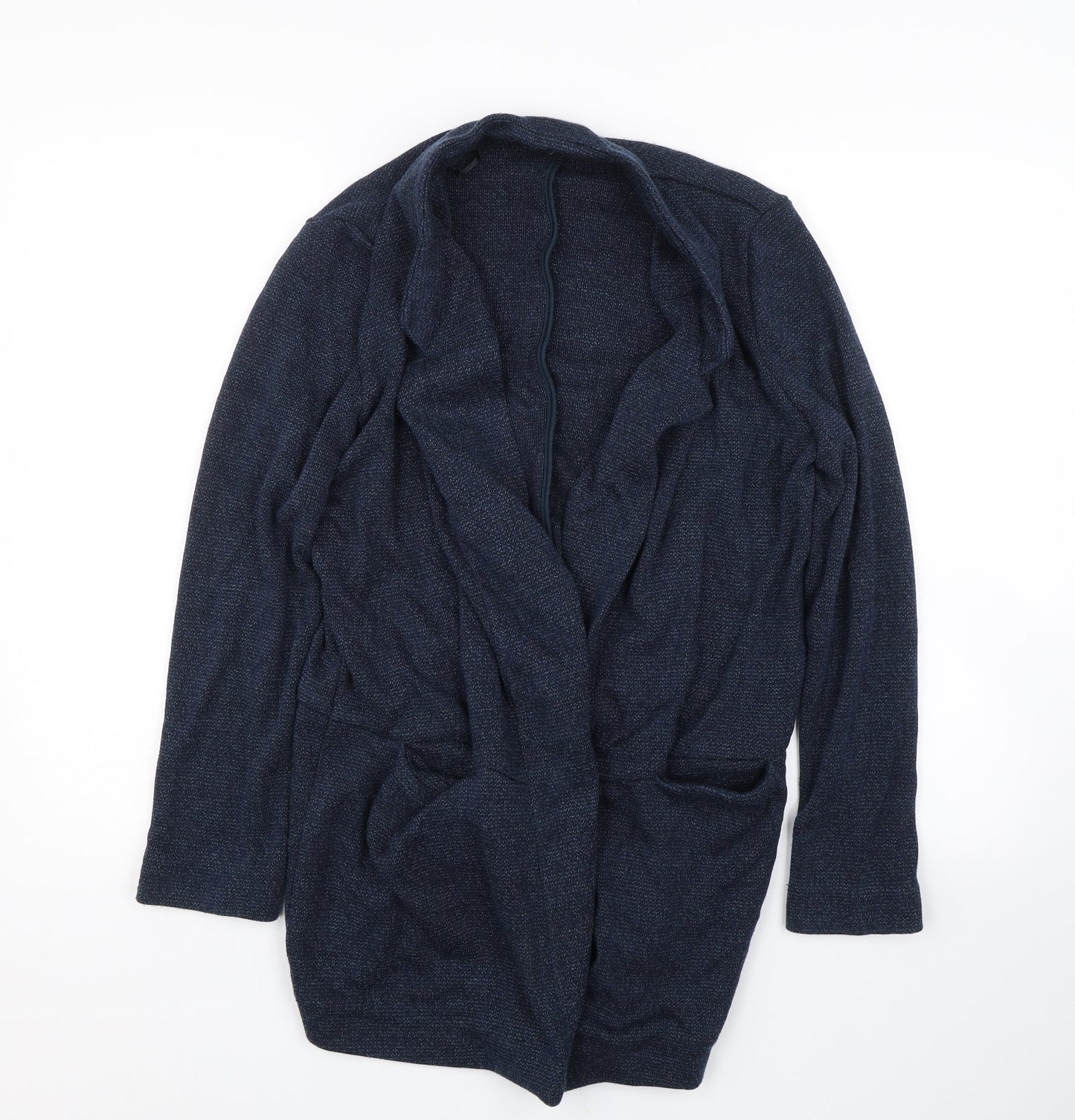 Womens UK Size 8 NEXT Blue Cardigan Jumper