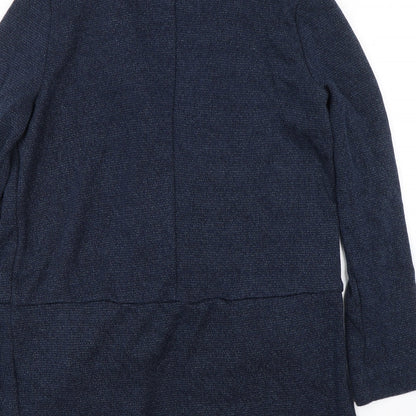 Womens UK Size 8 NEXT Blue Cardigan Jumper