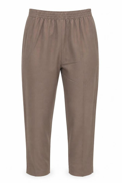 Saria Womens Brown   Carrot Trousers Size 25 L23 in