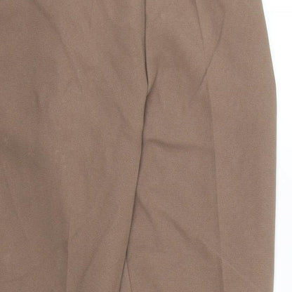 Saria Womens Brown   Carrot Trousers Size 25 L23 in