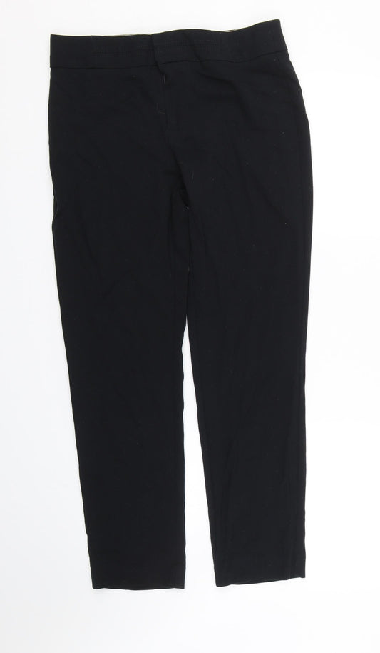 Womens UK Size 10 M&S Regular Fit  Blue Trousers