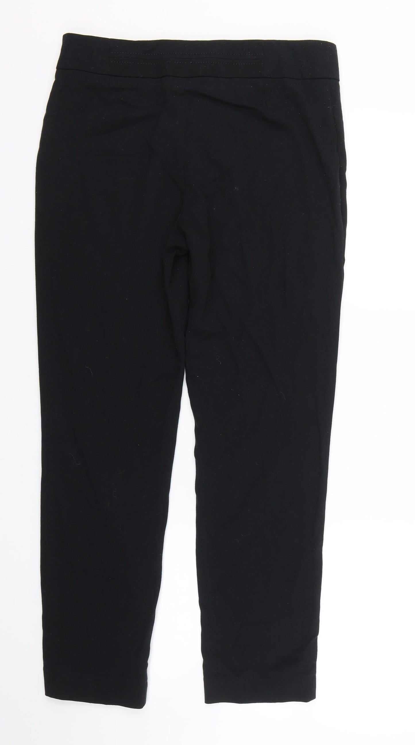Womens UK Size 10 M&S Regular Fit  Blue Trousers