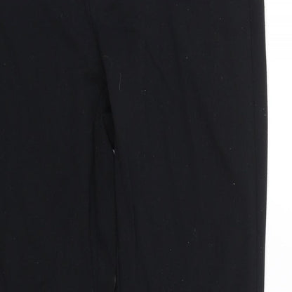 Womens UK Size 10 M&S Regular Fit  Blue Trousers