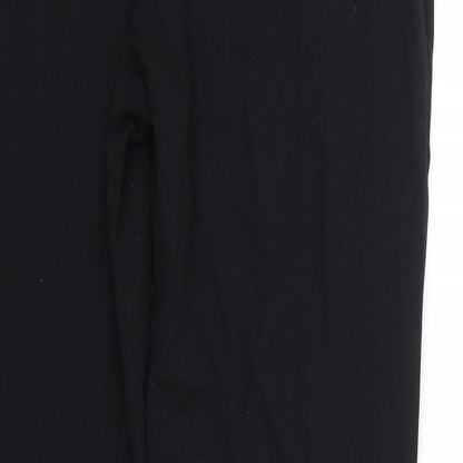 Womens UK Size 10 M&S Regular Fit  Blue Trousers