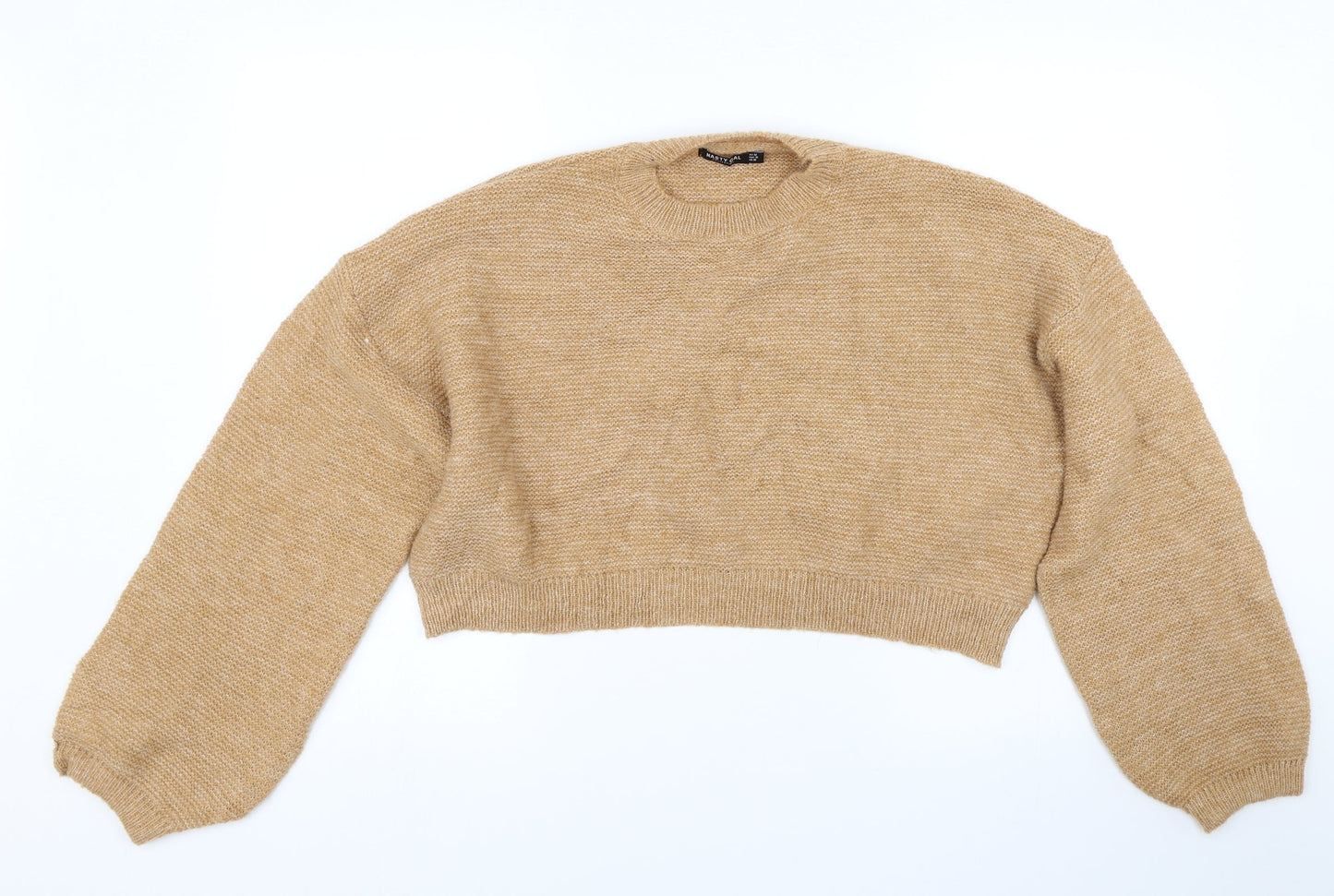 Womens UK Size M Nasty Gal Brown Pullover Jumper