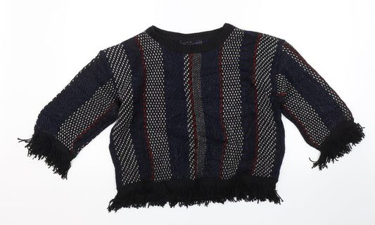 Womens UK Size M M&S Multicoloured Pullover Jumper