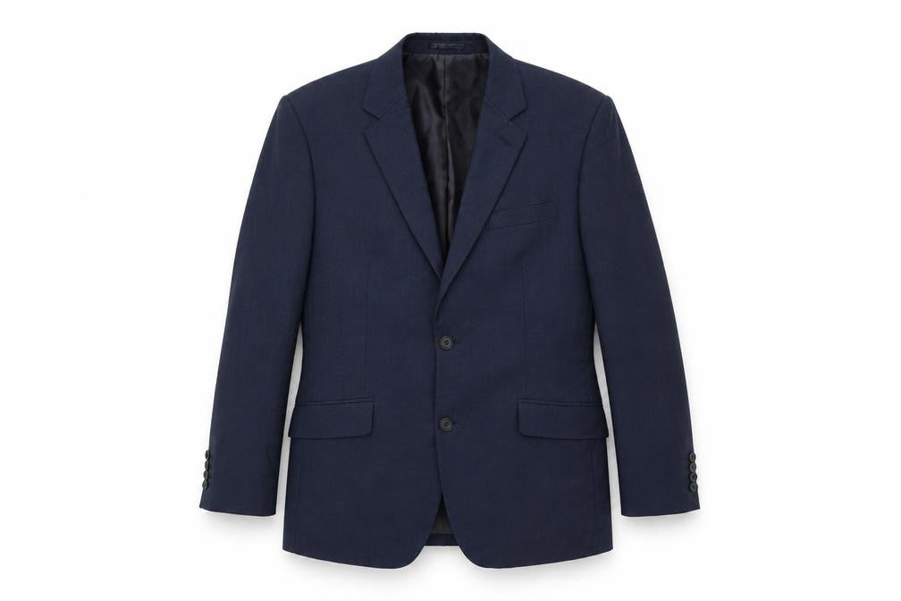 Henley Mens Blue   Jacket Blazer Size 44