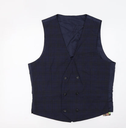 Mens UK Size M Marks and Spencer Regular Blue Suit Jacket