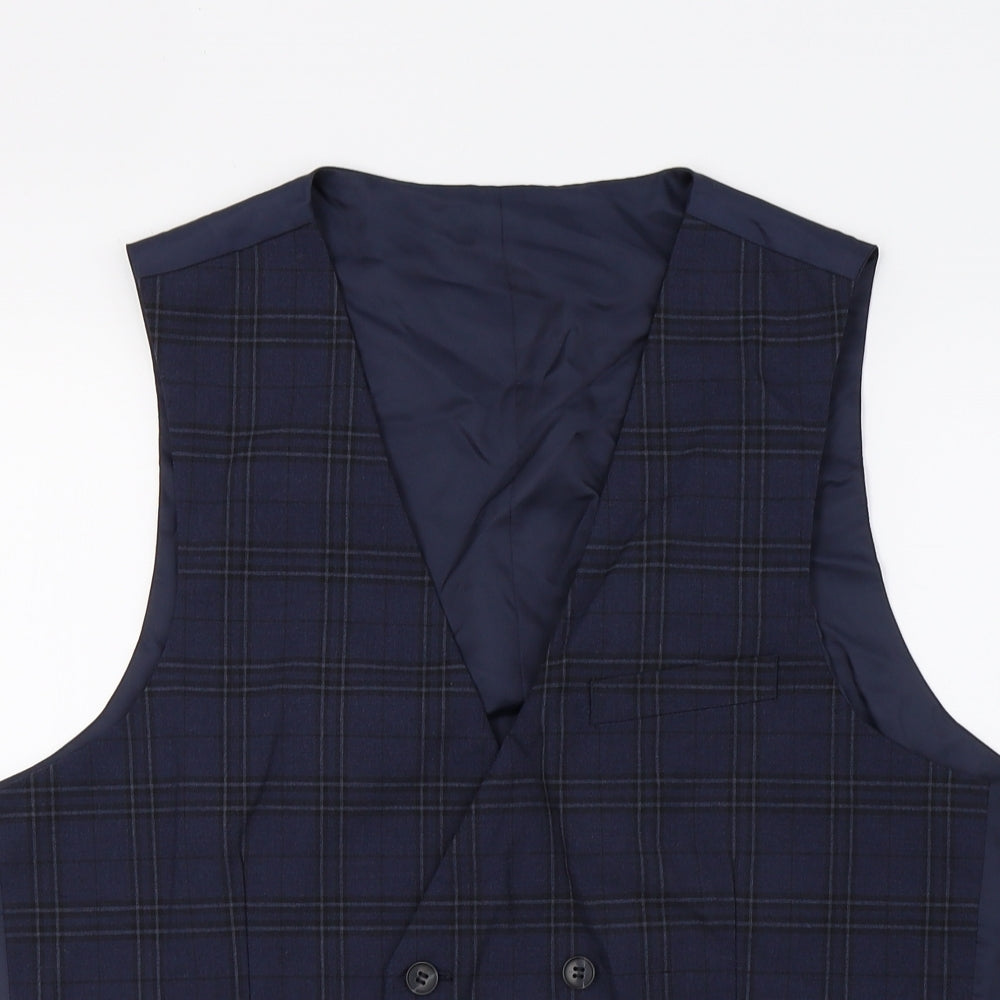 Mens UK Size M Marks and Spencer Regular Blue Suit Jacket