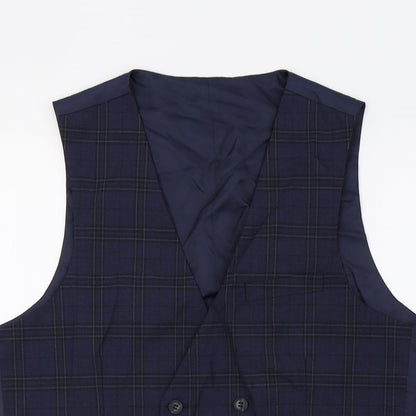 Mens UK Size M Marks and Spencer Regular Blue Suit Jacket