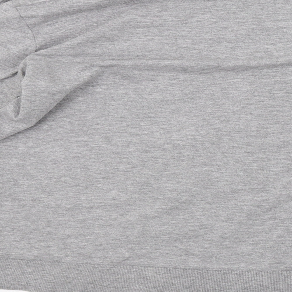 H&M Womens Grey   Pullover Sweatshirt Size L  - christmas