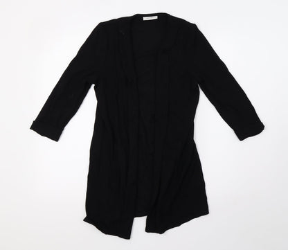 Womens UK Size S Wallis Black Cardigan Jumper