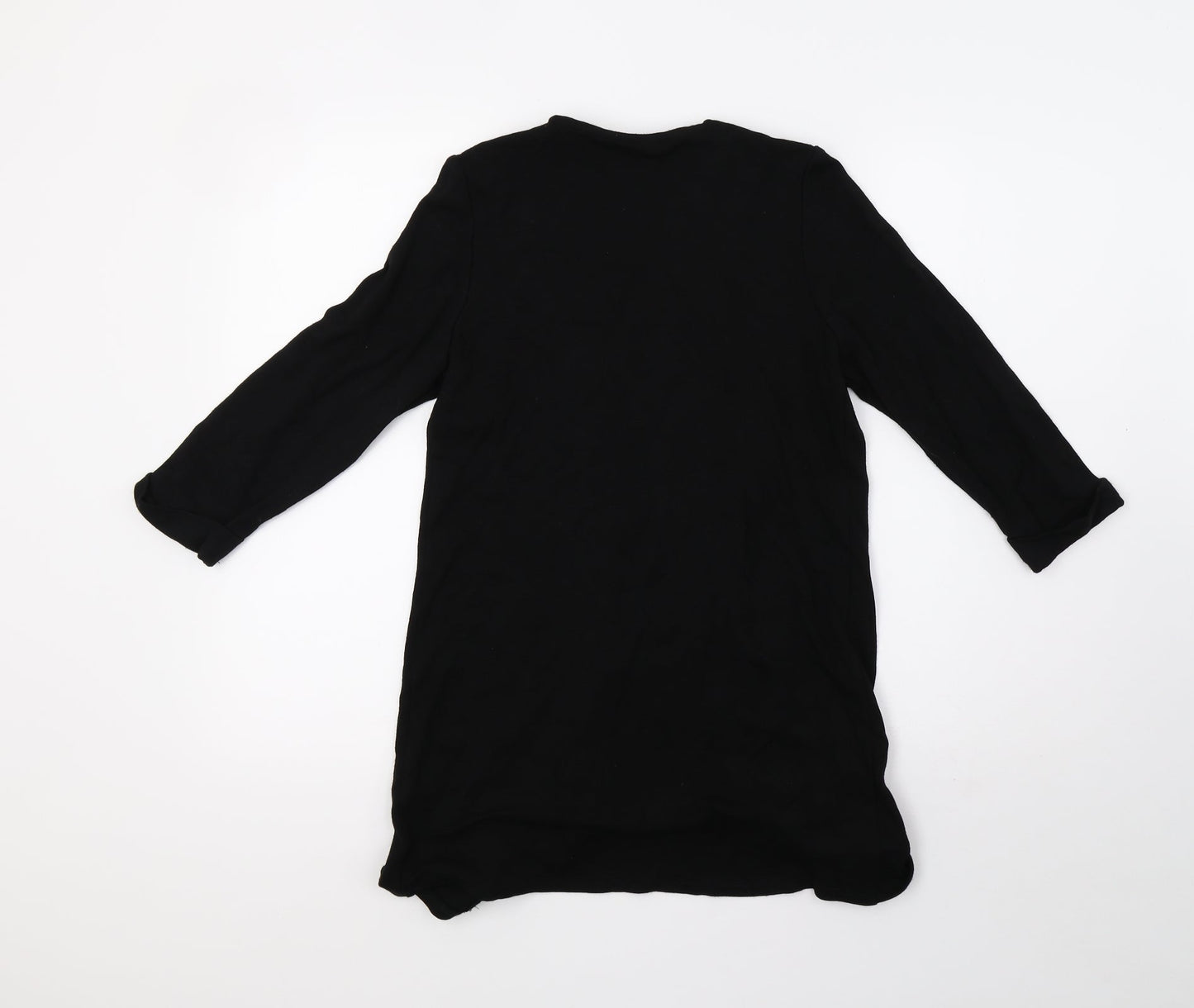 Womens UK Size S Wallis Black Cardigan Jumper