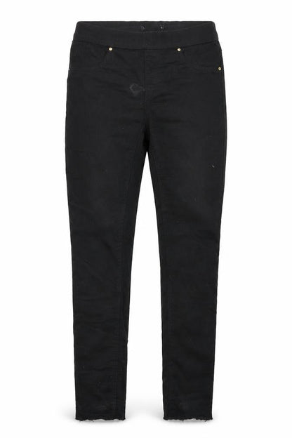 Preworn Womens Black  Denim Jegging Trousers Size 8 L31 in