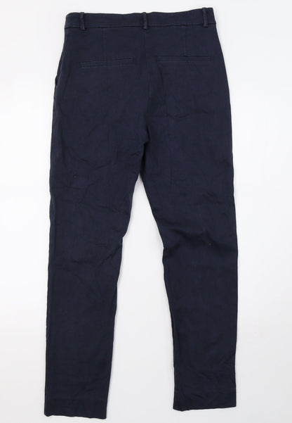 Womens UK Size 12 Lindex Regular Fit Sweatpants Blue Trousers