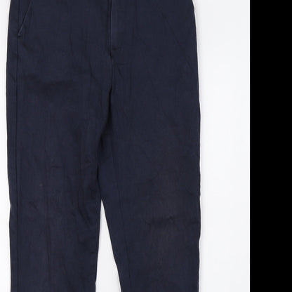 Womens UK Size 12 Lindex Regular Fit Sweatpants Blue Trousers