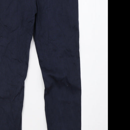 Womens UK Size 12 Lindex Regular Fit Sweatpants Blue Trousers