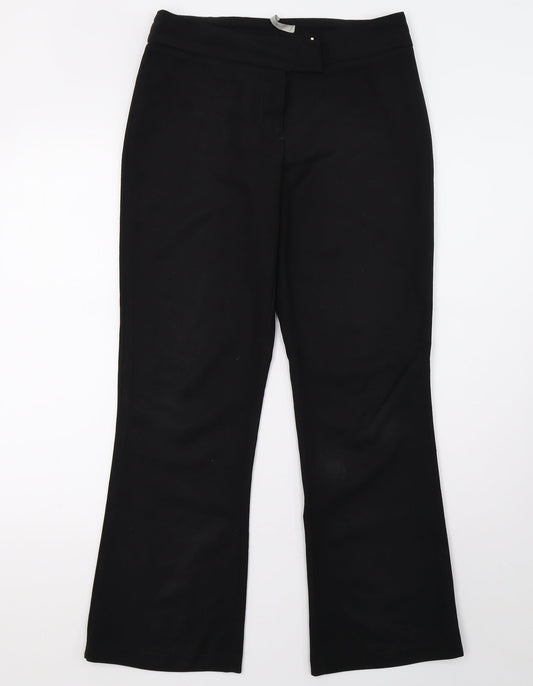 George Womens Black   Trousers  Size 12 L30 in