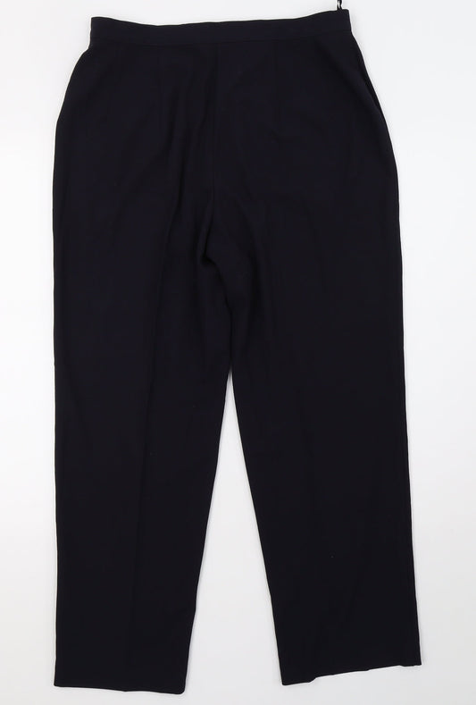 Marks and Spencer Womens Blue   Trousers  Size 14 L29 in