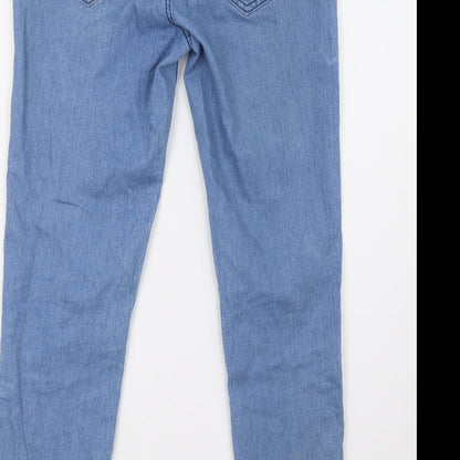 first and i  Womens Blue  Denim Skinny Jeans Size L L30 in