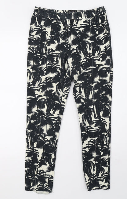 Topshop Womens Green Camouflage Denim Mom Jeans Size 8 L27 in