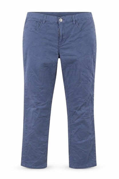 Womens UK Size 41 in Janina Regular Fit  Blue Trousers
