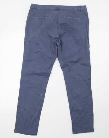 Womens UK Size 41 in Janina Regular Fit  Blue Trousers