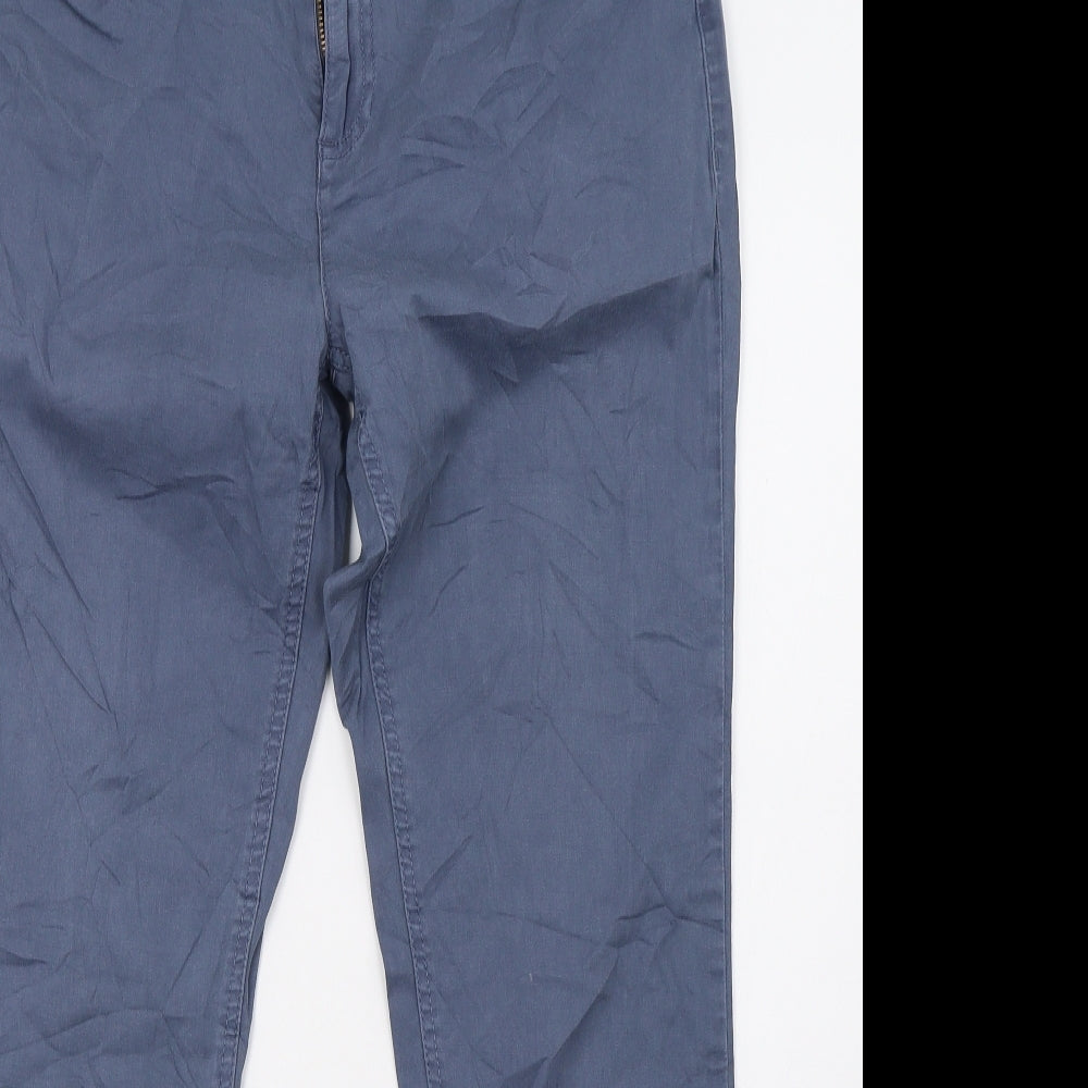 Womens UK Size 41 in Janina Regular Fit  Blue Trousers