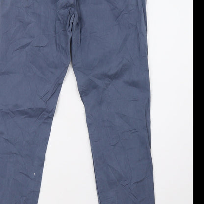 Womens UK Size 41 in Janina Regular Fit  Blue Trousers