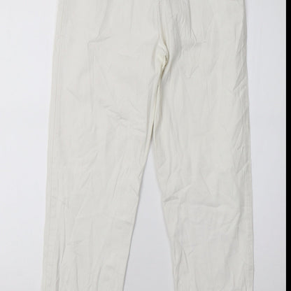 Womens UK Size 8 Stooker Regular Fit Skinny White Jeans