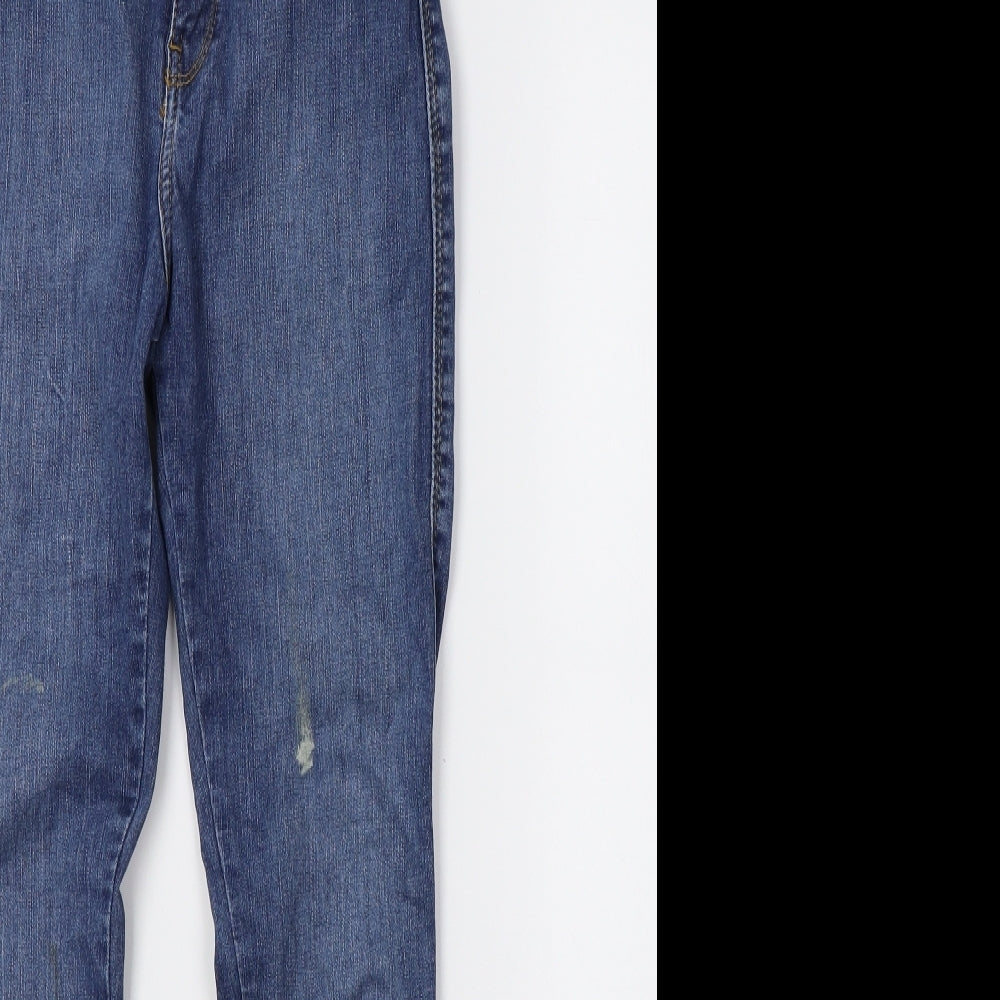 Preworn Womens Blue  Denim Skinny Jeans Size M L28 in