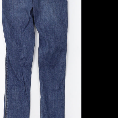Preworn Womens Blue  Denim Skinny Jeans Size M L28 in