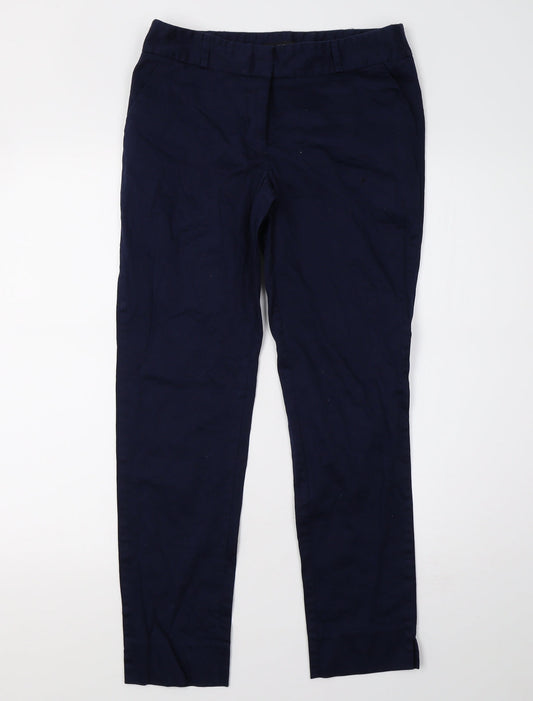 Womens UK Size 10 Warehouse Regular Fit Skinny Blue Jeans