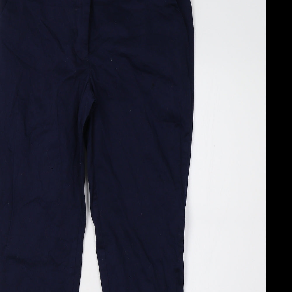Womens UK Size 10 Warehouse Regular Fit Skinny Blue Jeans