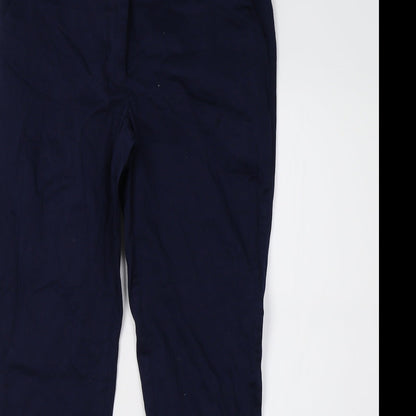 Womens UK Size 10 Warehouse Regular Fit Skinny Blue Jeans