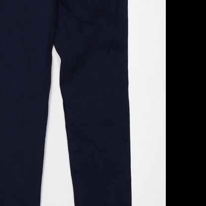 Womens UK Size 10 Warehouse Regular Fit Skinny Blue Jeans