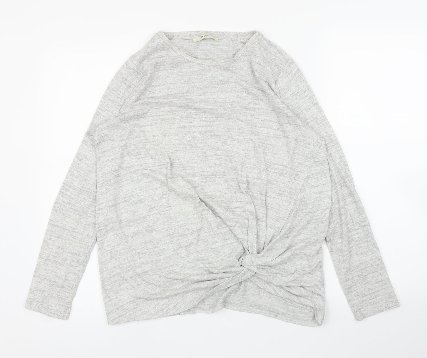 George Womens Grey   Basic Blouse Size M