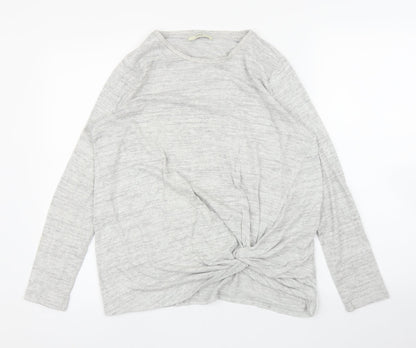 George Womens Grey   Basic Blouse Size M