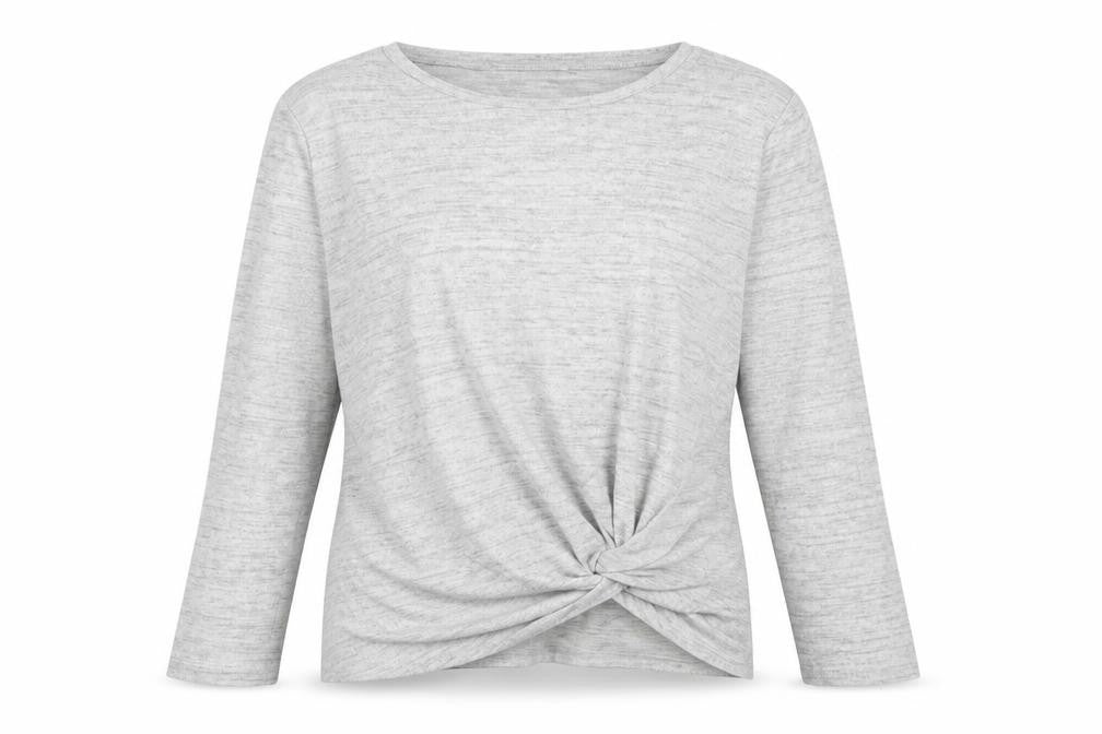 Womens UK Size M George Grey Basic Blouse