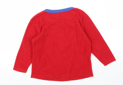 Primark Boys Red   Pullover Jumper Size 2-3 Years