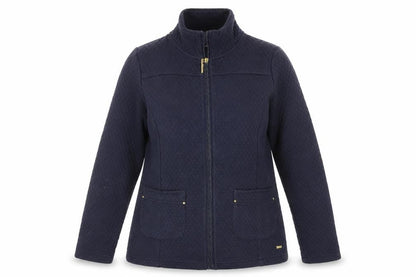 DASH Womens Blue   Quilted Coat Size 10