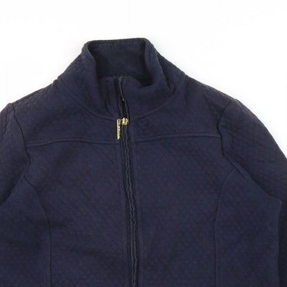 DASH Womens Blue   Quilted Coat Size 10