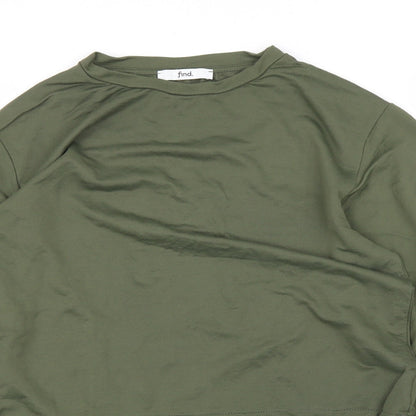 Womens UK Size L Find Green Pullover Jumper