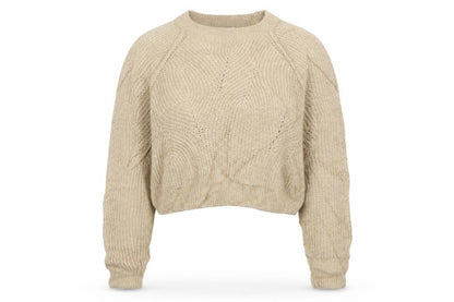 Womens UK Size M Topshop Beige Pullover Jumper