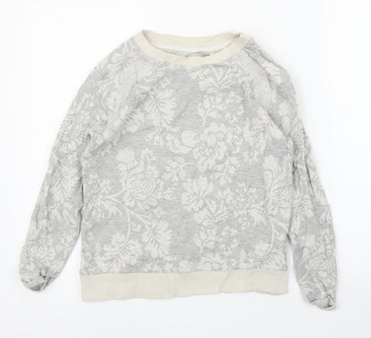 Womens UK Size S Zara Grey Pullover Jumper