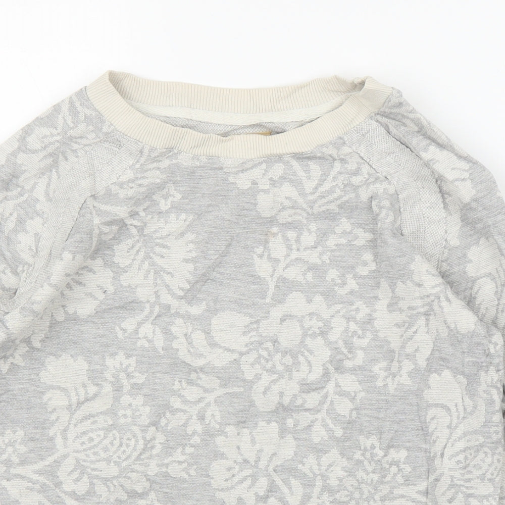 Womens UK Size S Zara Grey Pullover Jumper