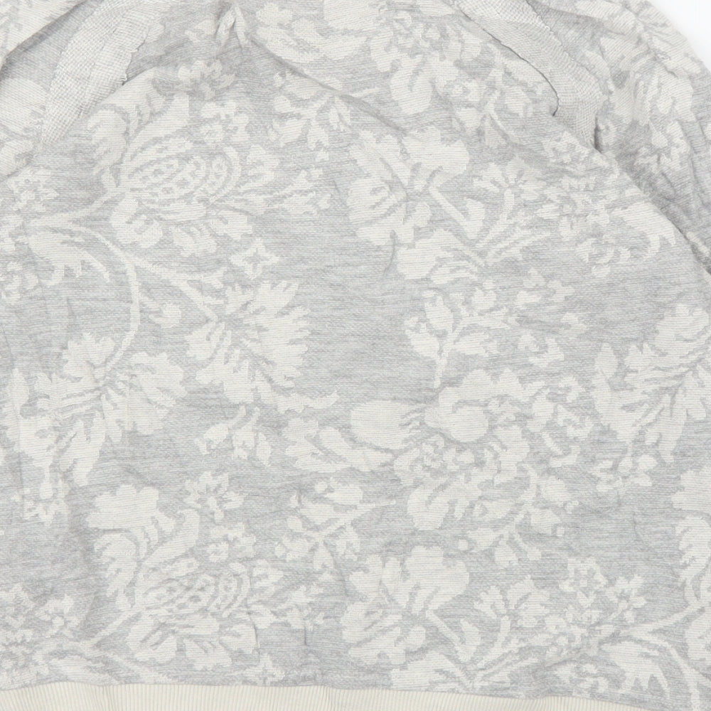 Womens UK Size S Zara Grey Pullover Jumper