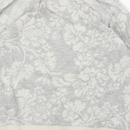 Womens UK Size S Zara Grey Pullover Jumper