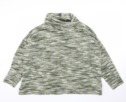 Womens UK Size 18 M&Co Green Pullover Jumper