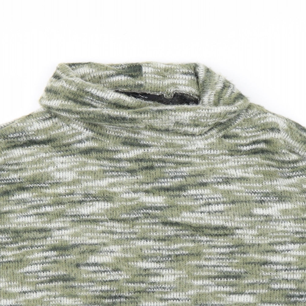 Womens UK Size 18 M&Co Green Pullover Jumper